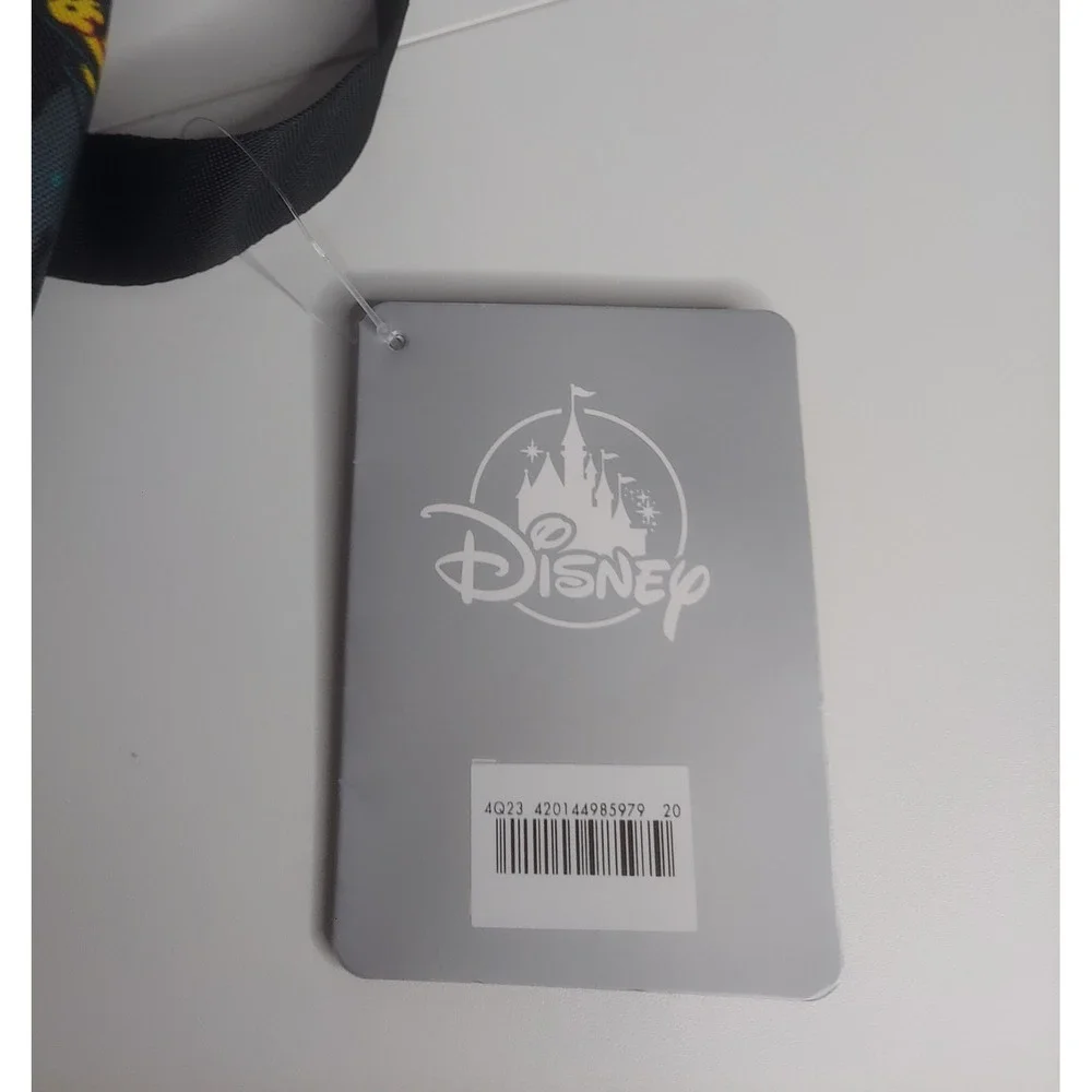 Disney Parks Halloween 2023 Mickey Canvas Backpack Glow Ghost Zipper Pulls NWT
